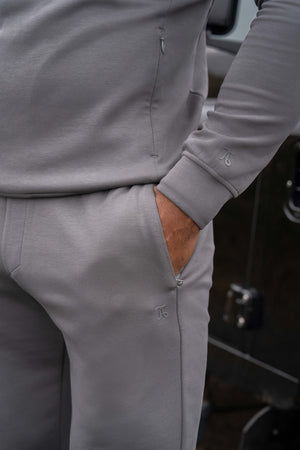 Interlock Sweat Jogger in Graphite