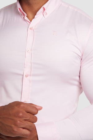 Muscle Fit Signature Shirt 2.0 in Pink - TAILORED ATHLETE - ROW