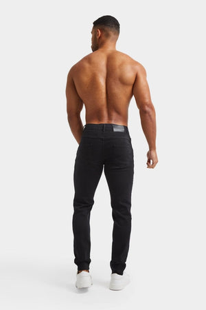 Muscle Fit Jeans in Black - TAILORED ATHLETE - ROW