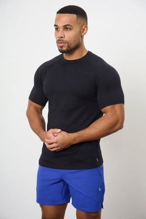 3 Pack Essential Training Top in Black - TAILORED ATHLETE - ROW