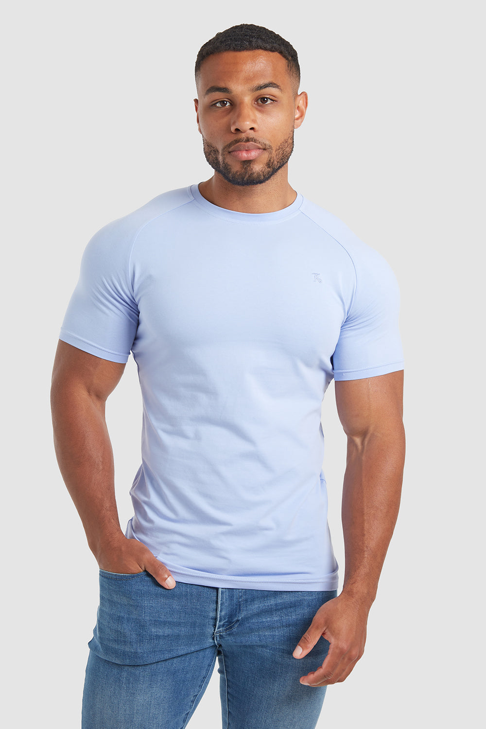 Muscle Fit T-Shirt in Lilac Haze - TAILORED ATHLETE - ROW