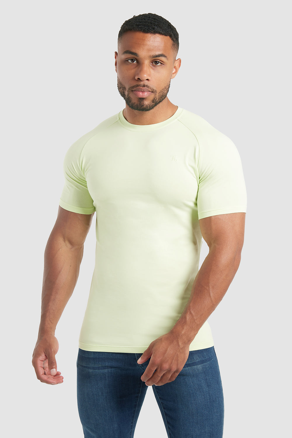 Muscle Fit T-Shirt in Lime Sorbet - TAILORED ATHLETE - ROW