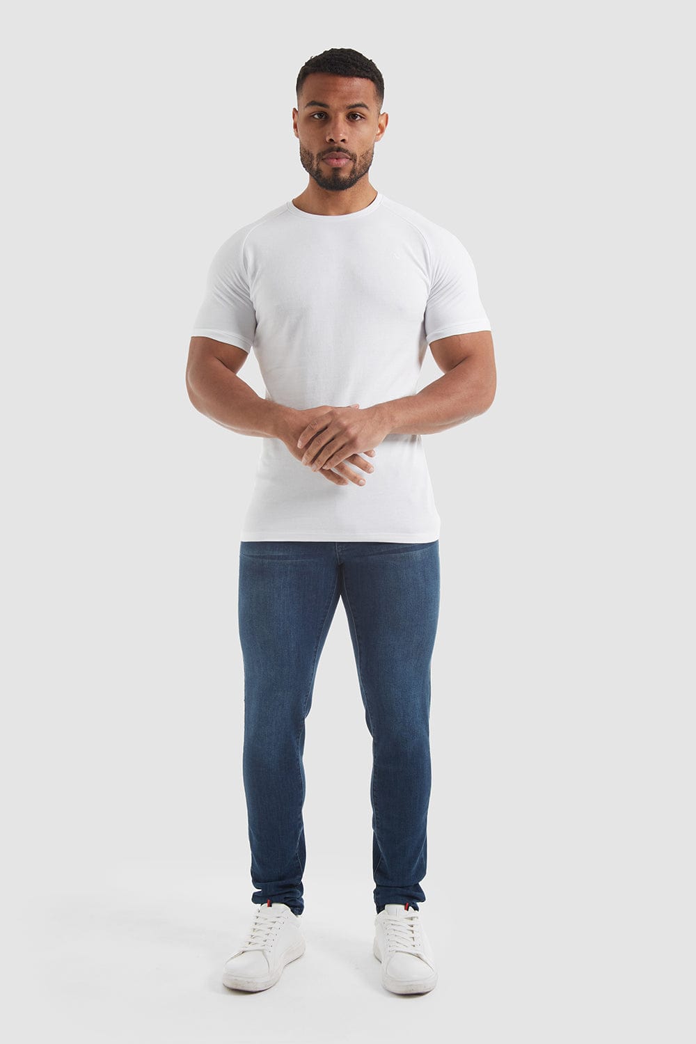 Pique T-Shirt in White - TAILORED ATHLETE - ROW