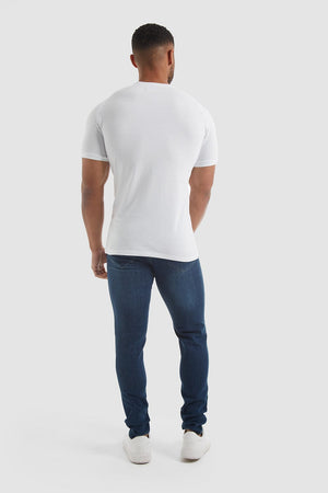 Pique T-Shirt in White - TAILORED ATHLETE - ROW