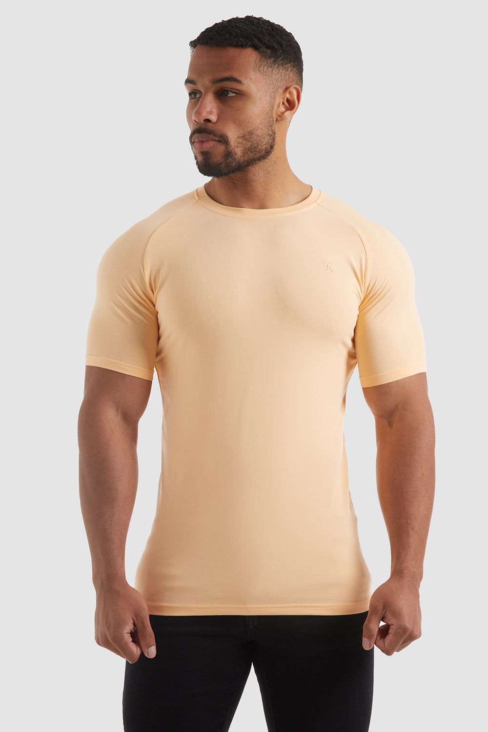 Muscle Fit T-Shirt in Papaya - TAILORED ATHLETE - ROW