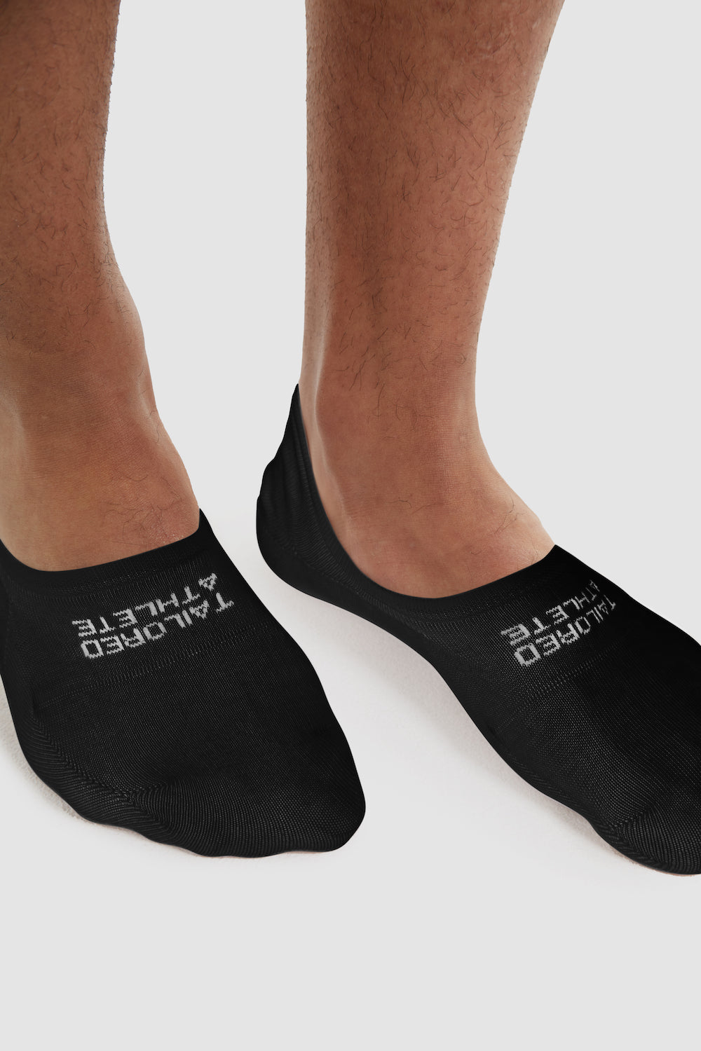 6 Pack No Show Socks in Black TAILORED ATHLETE ROW