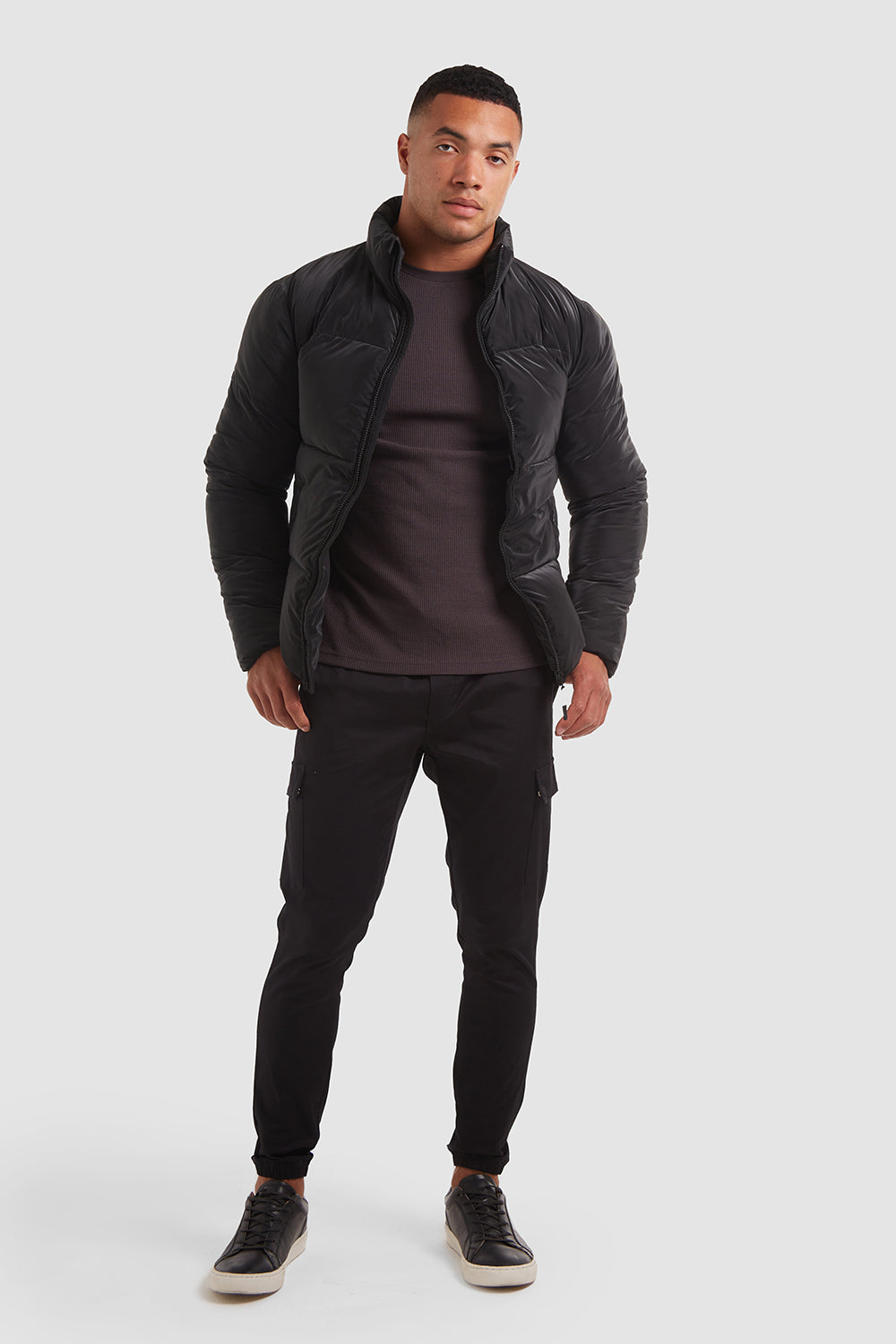 Puffa Jacket in Black - TAILORED ATHLETE - ROW