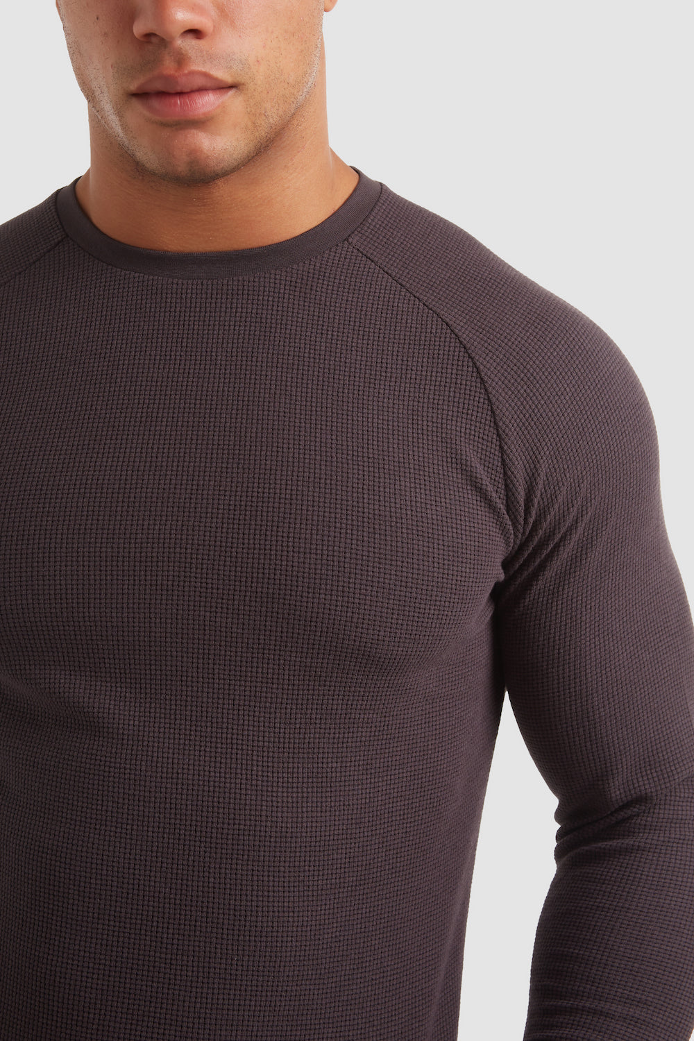 Waffle T-Shirt in Dark Lead - TAILORED ATHLETE - ROW