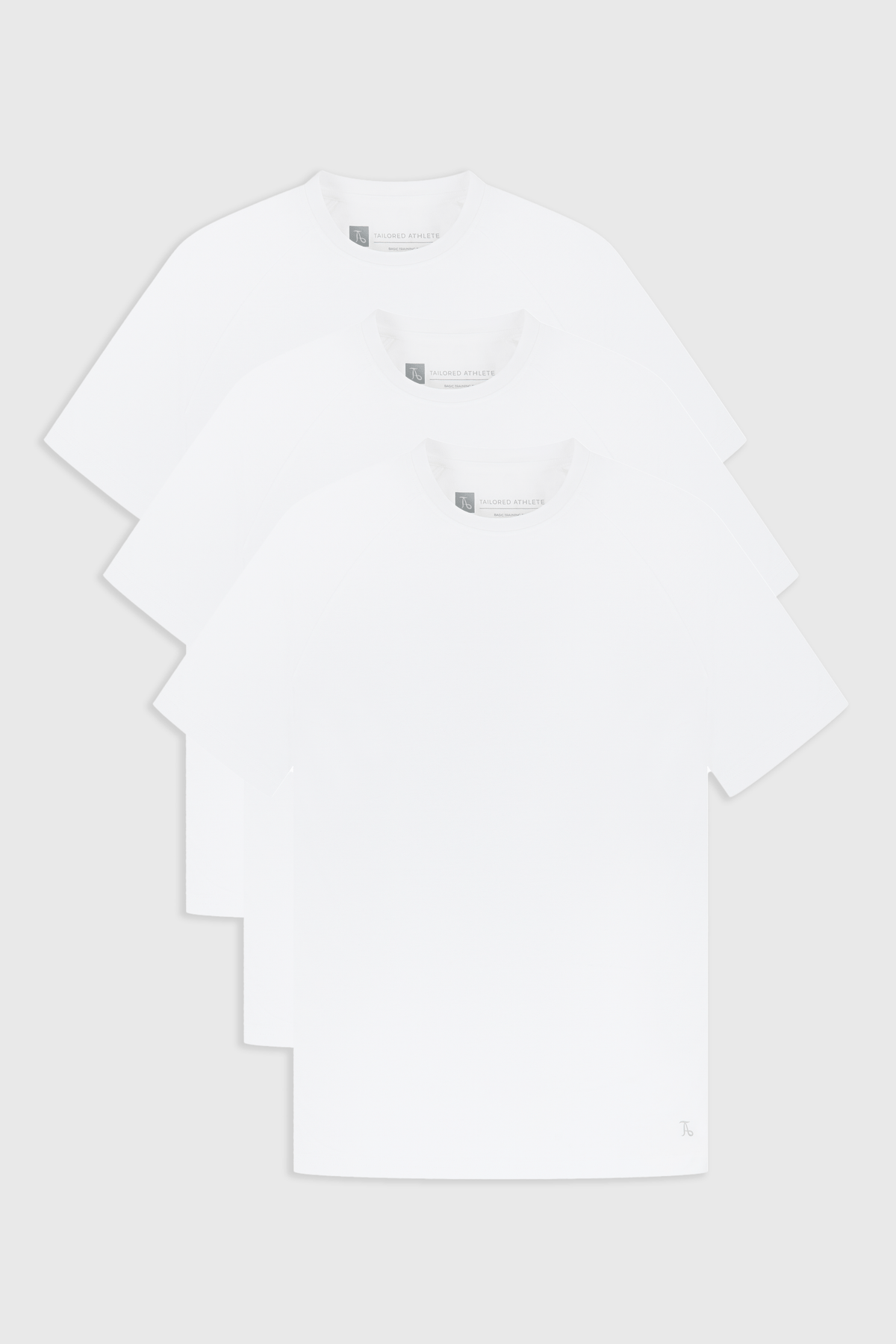 3 Pack Essential Training Top in White