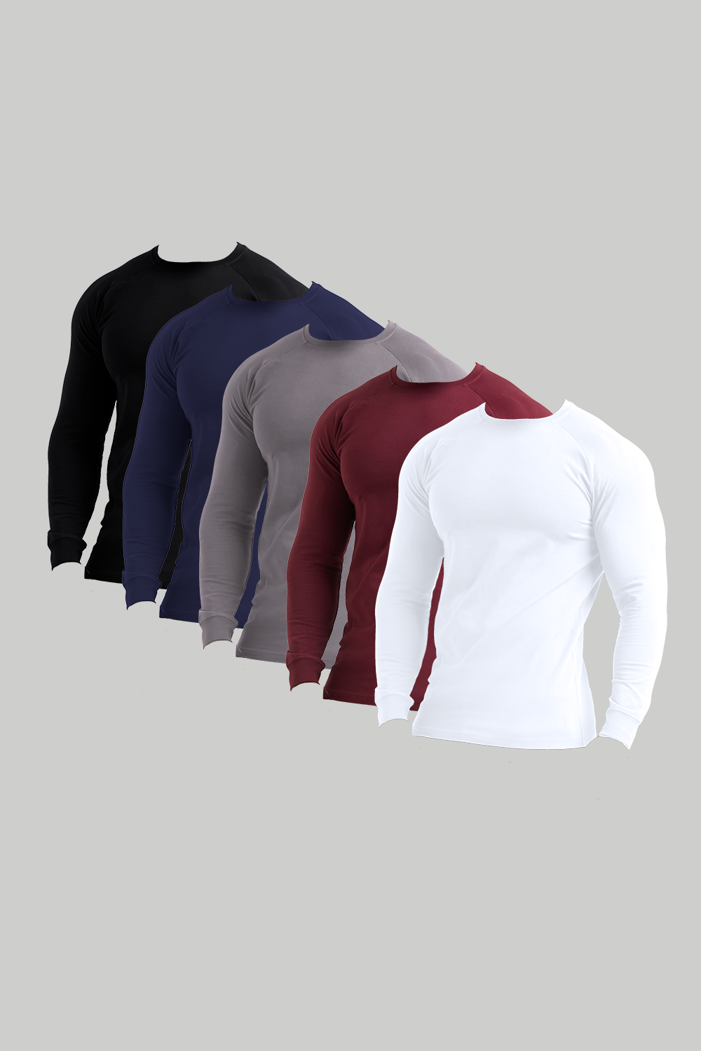 Muscle Fit Long Sleeve Starter 5-Pack - TAILORED ATHLETE - ROW