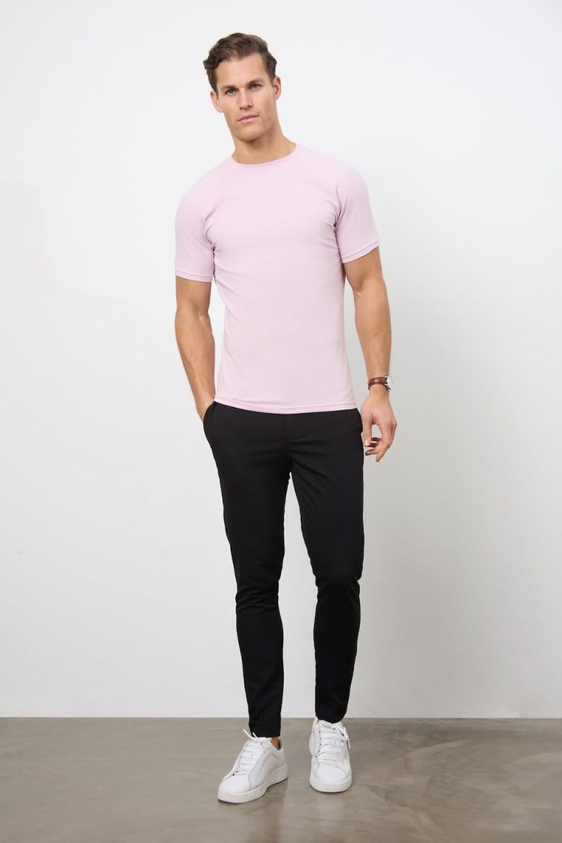 Muscle Fit T-Shirt in Pink - TAILORED ATHLETE - ROW