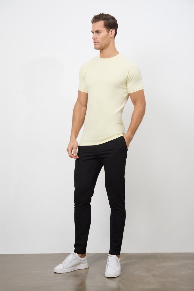 Muscle Fit T-Shirt in Lemon - TAILORED ATHLETE - ROW