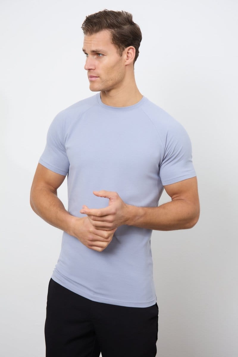 Muscle Fit T-Shirt in Lilac - TAILORED ATHLETE - ROW