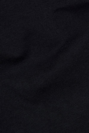 Muscle Fit Long Sleeve T-Shirt in Black