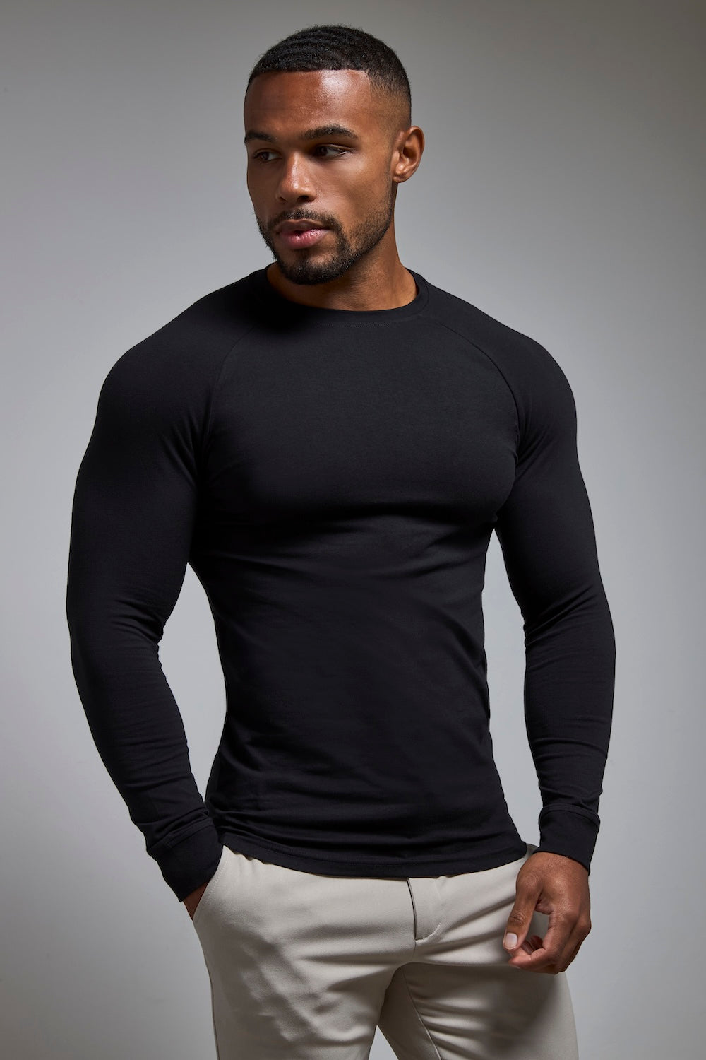 Muscle Fit Long Sleeve Veteran 3-Pack
