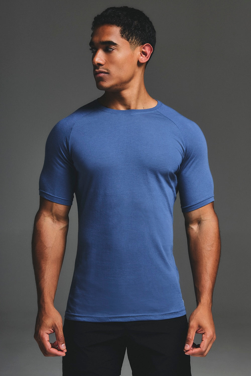 Essential Training Top in Slate Blue