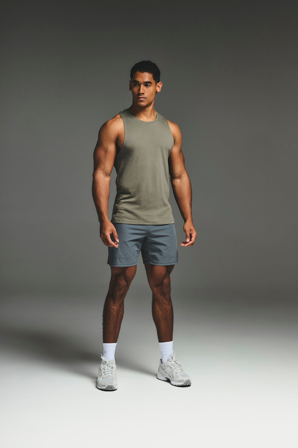 Essential Training Vest in Khaki