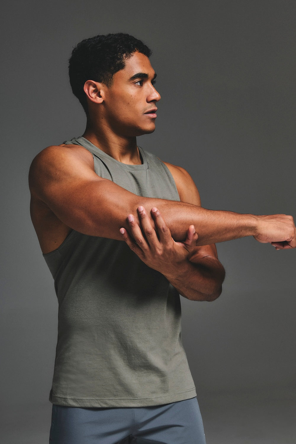 Essential Training Vest in Khaki