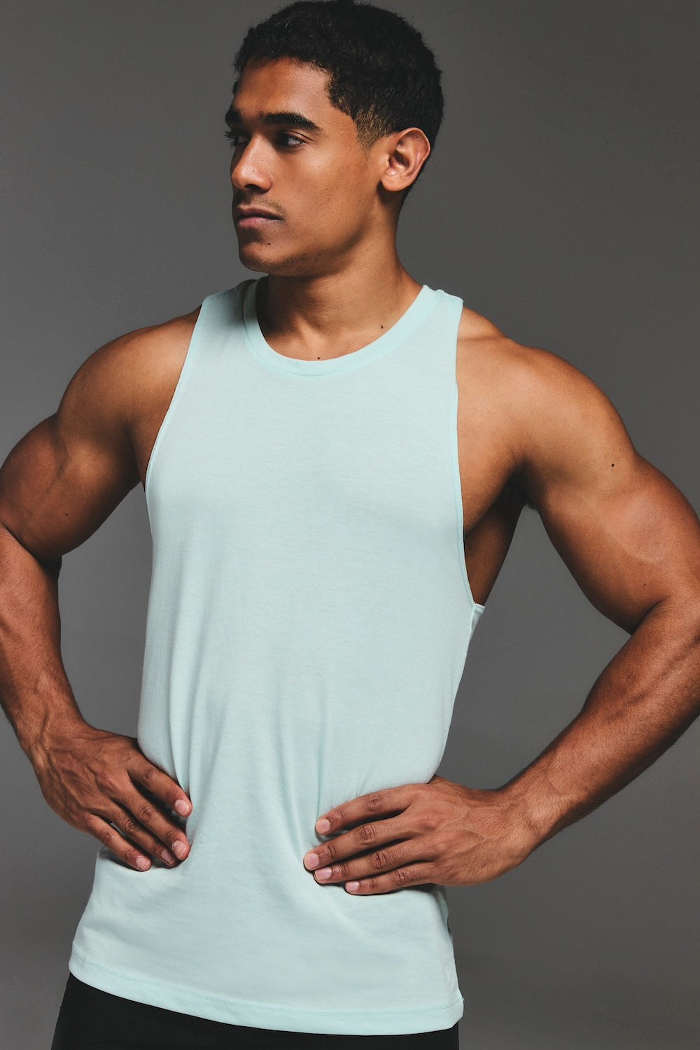 Essential Training Vest in Mint