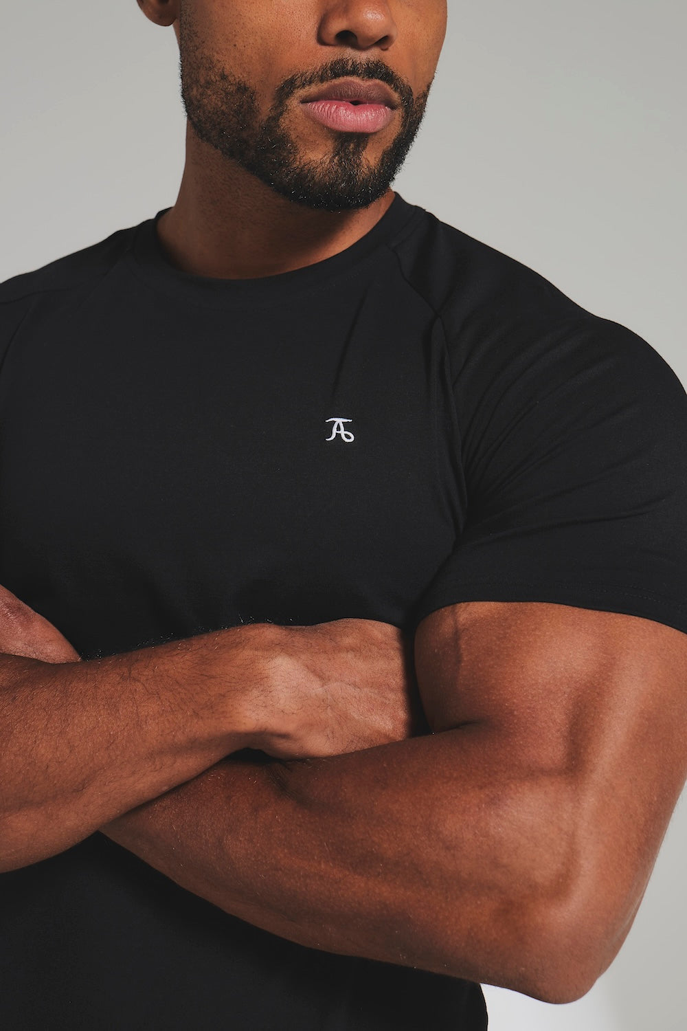 Muscle Fit T-Shirt in Black