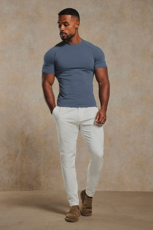 Muscle Fit T-Shirt in Airforce