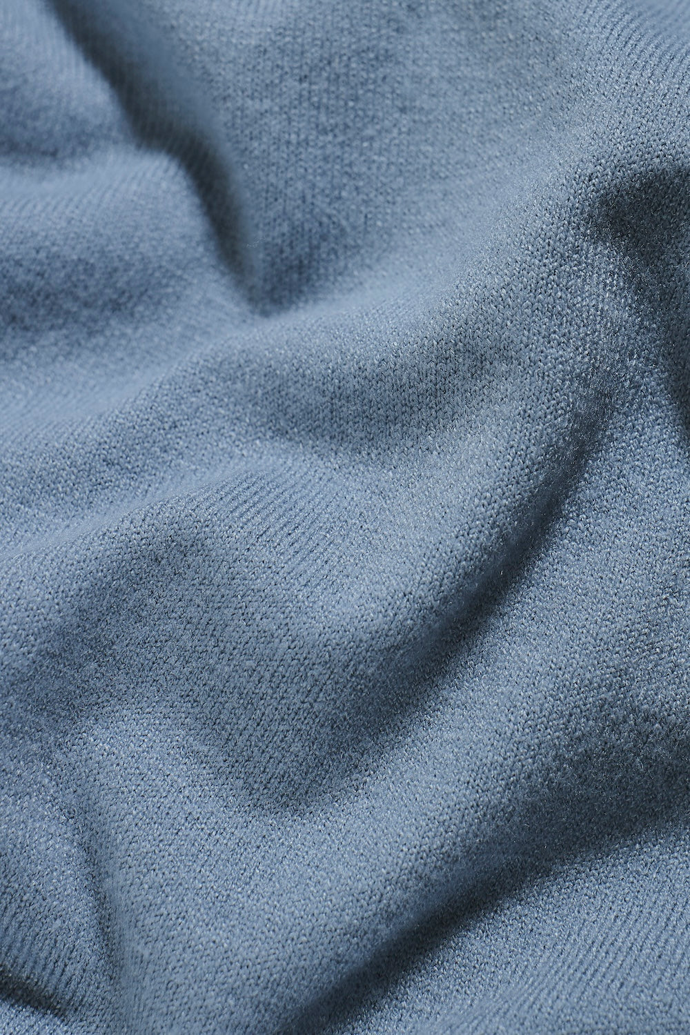 Knitted Polo Shirt in Airforce