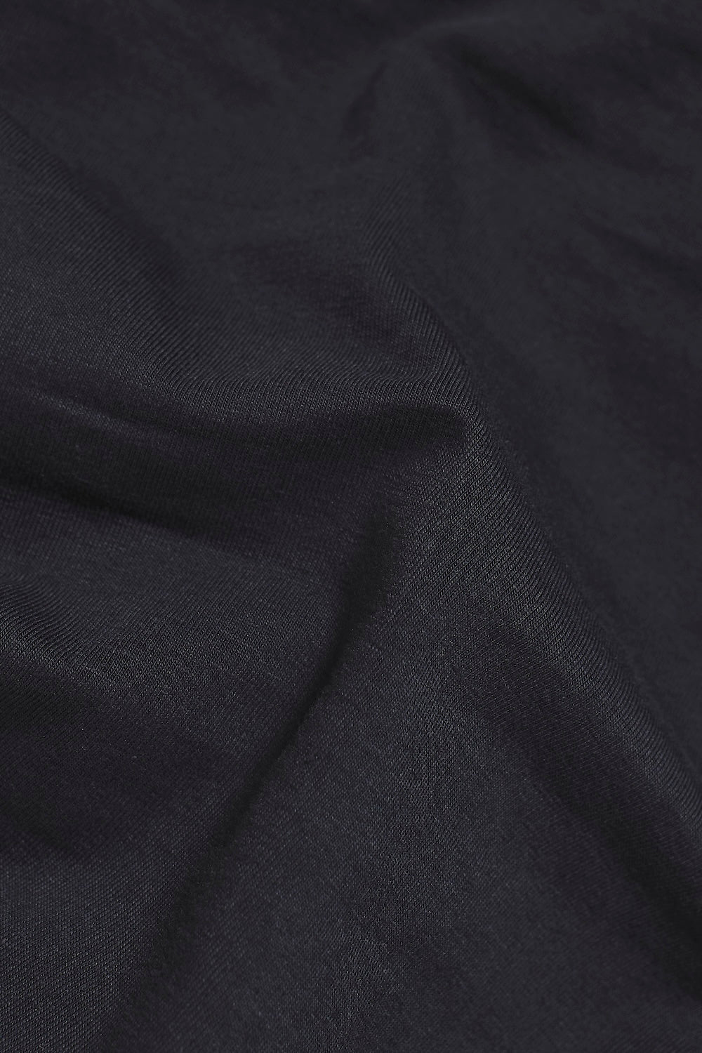 Muscle Fit Hooded Long Sleeve Top in Navy