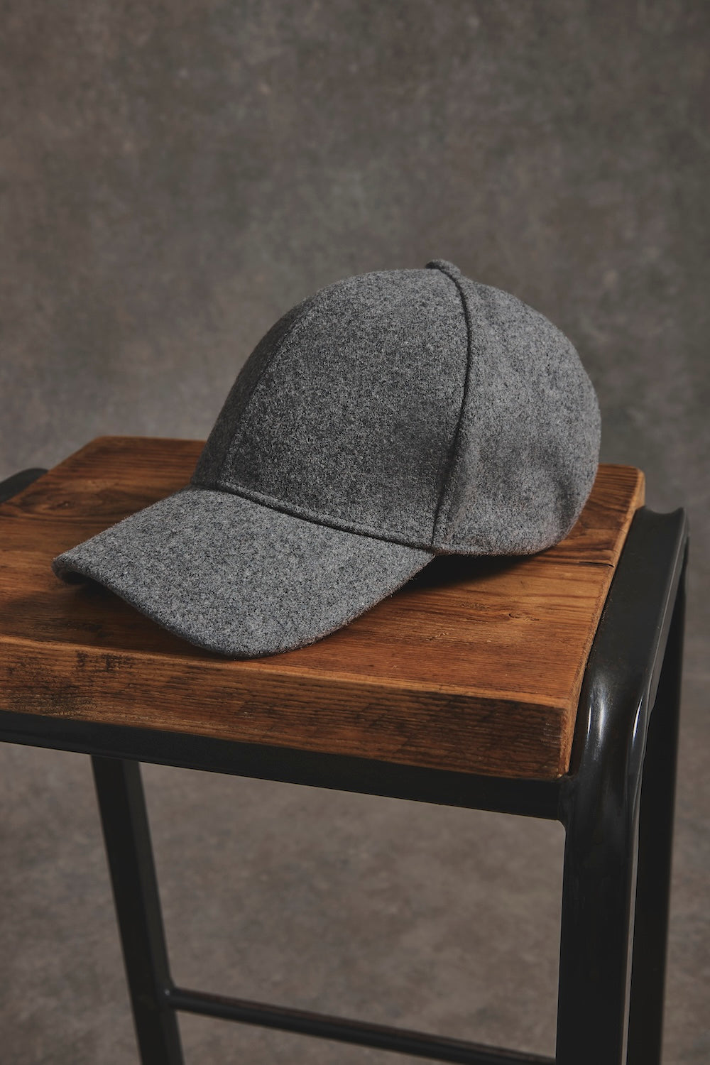 TA Embroidered Baseball Cap in Grey