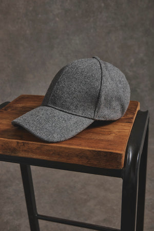 TA Embroidered Baseball Cap in Grey