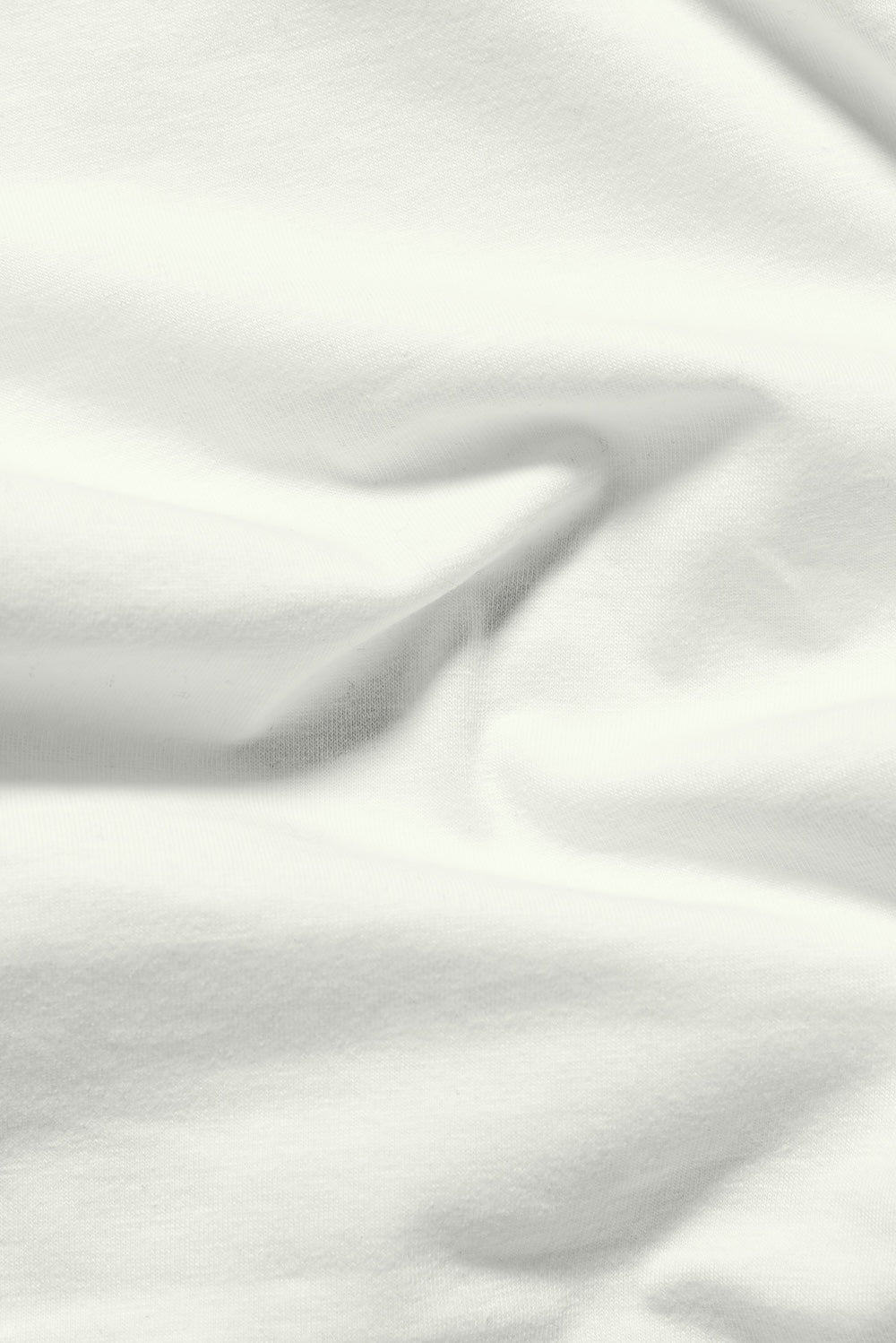 Essential Jersey Buttonless Polo Shirt in White