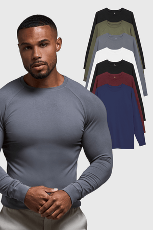 Muscle Fit Long Sleeve Everywear 7-Pack