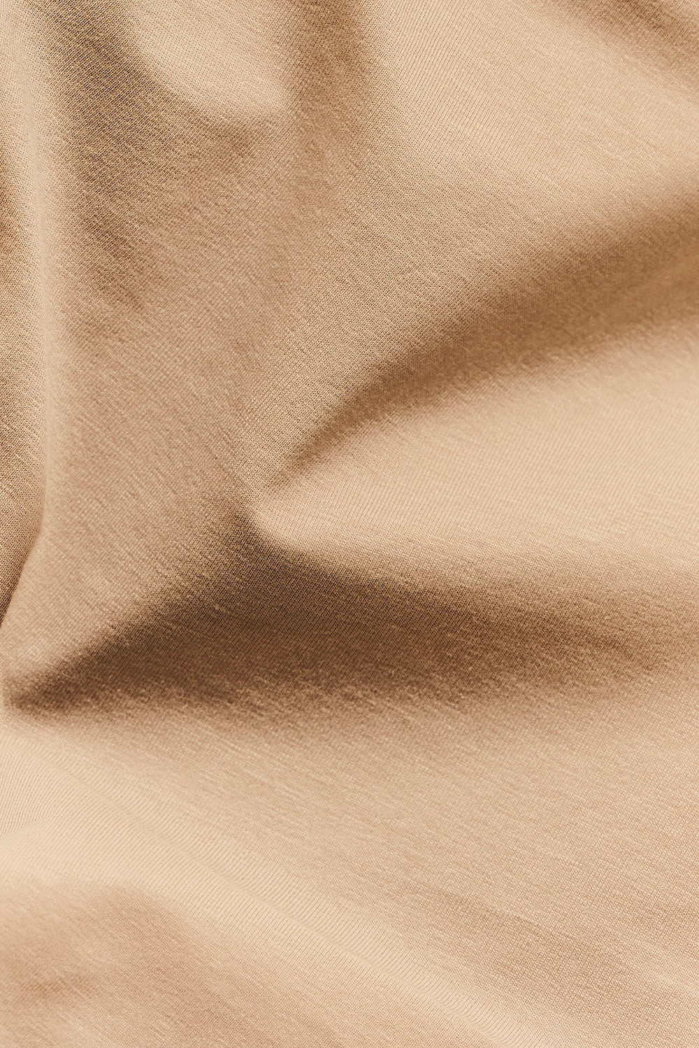 Fine Tipped T-Shirt in Stone and White