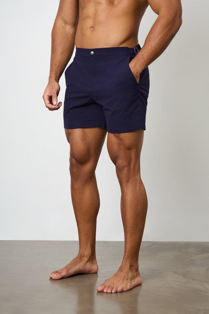 Hybrid Swim Short in Navy - TAILORED ATHLETE - ROW