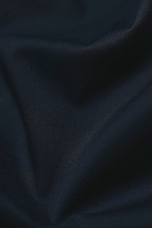 Muscle Fit Dress Shirt in Navy Blue