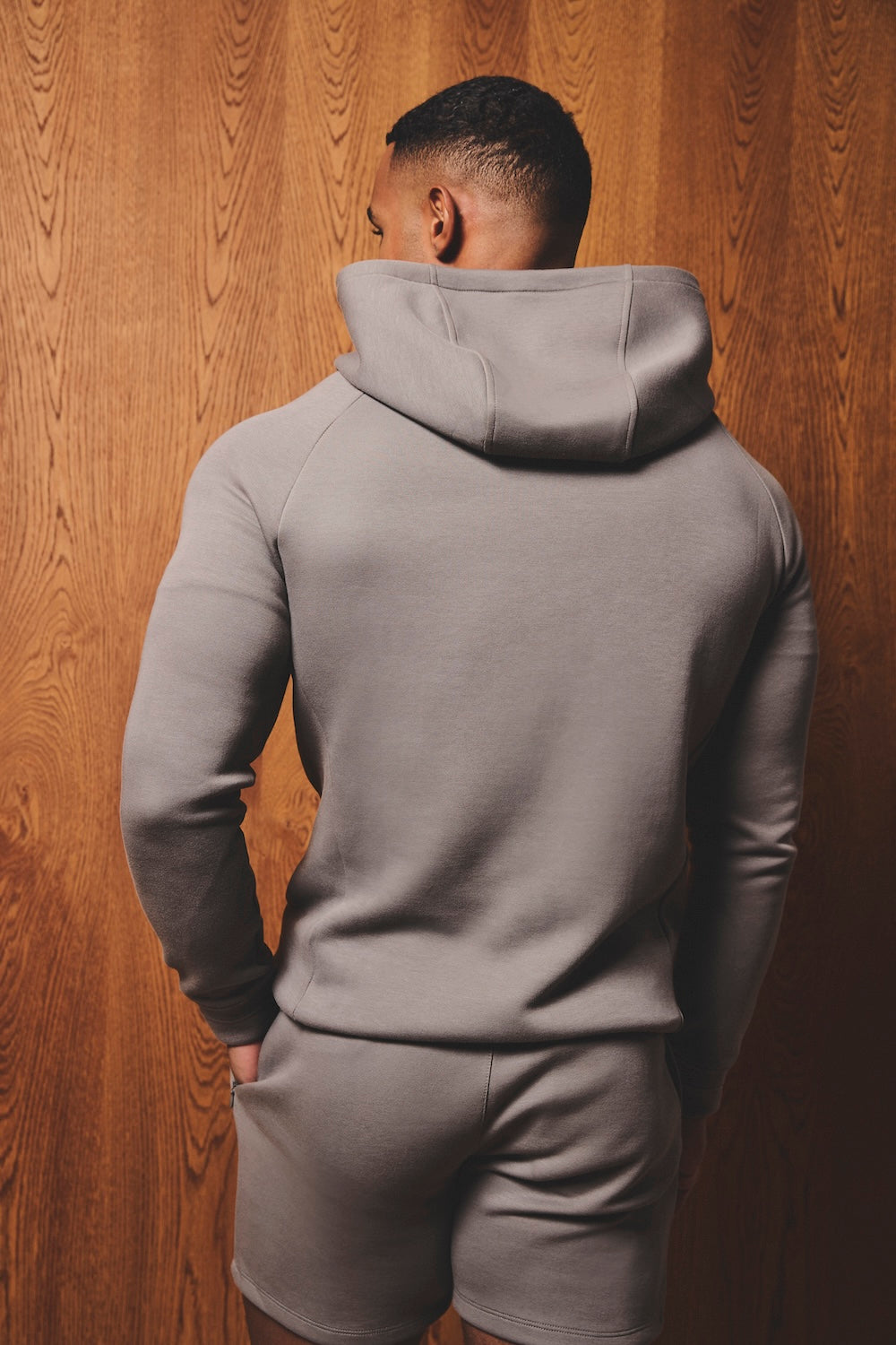 Luxe Sweat Hoodie in Mushroom