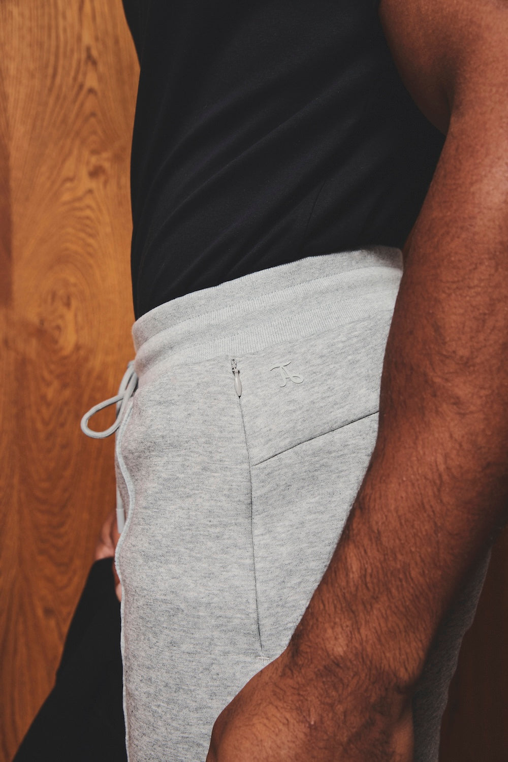 Luxe Sweat Shorts in Grey