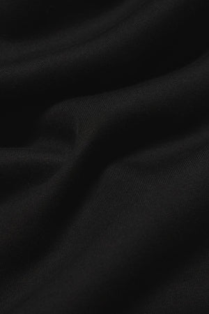 Luxe Sweat Hoodie in Black
