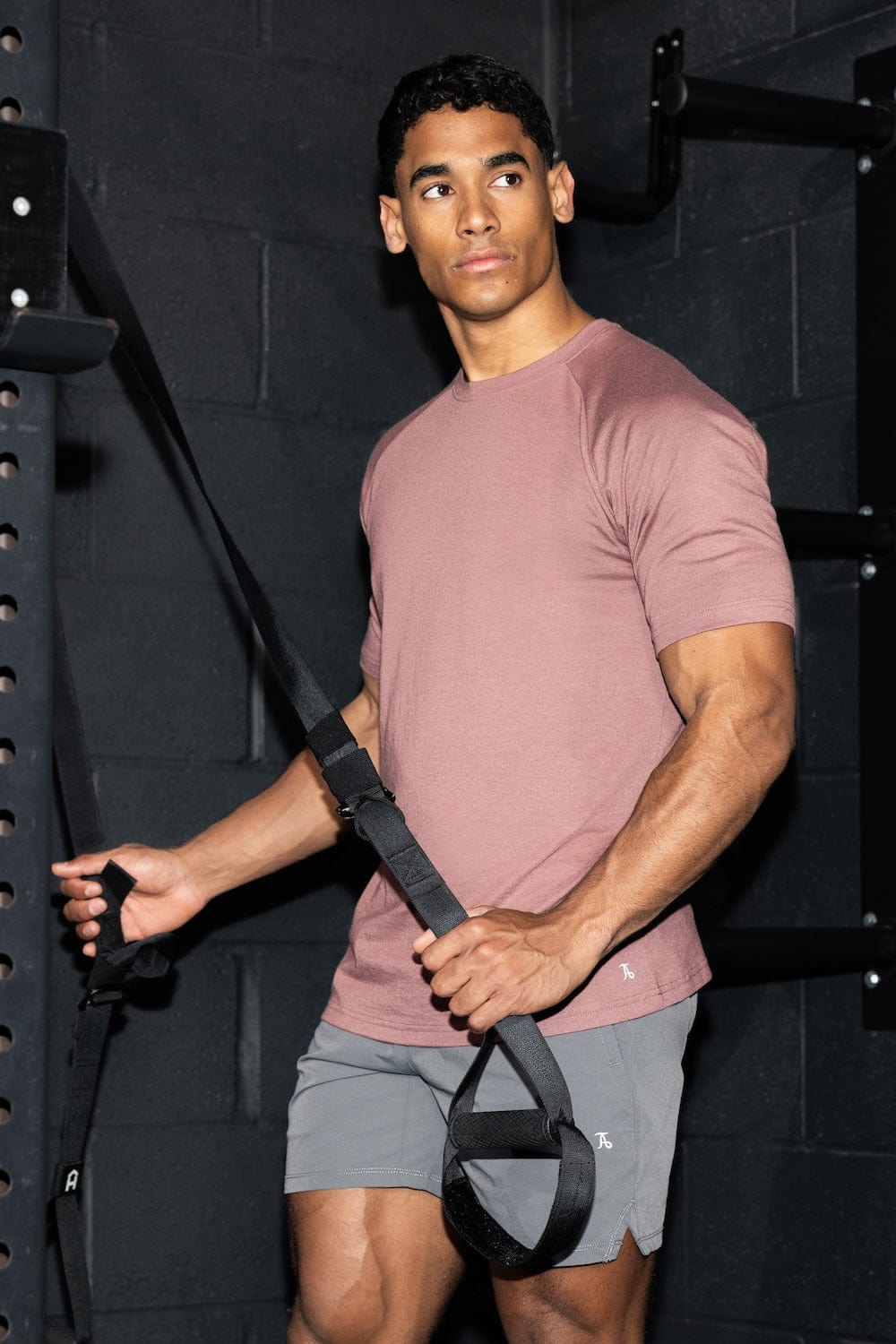 Essential Training Top in Wood Rose - TAILORED ATHLETE - ROW