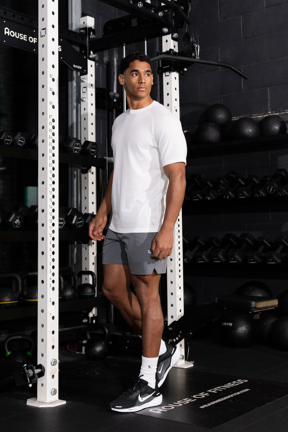 3 Pack Essential Training Top in White