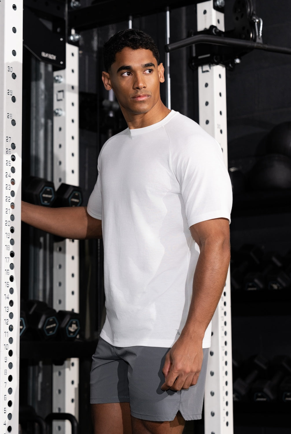 3 Pack Essential Training Top in White