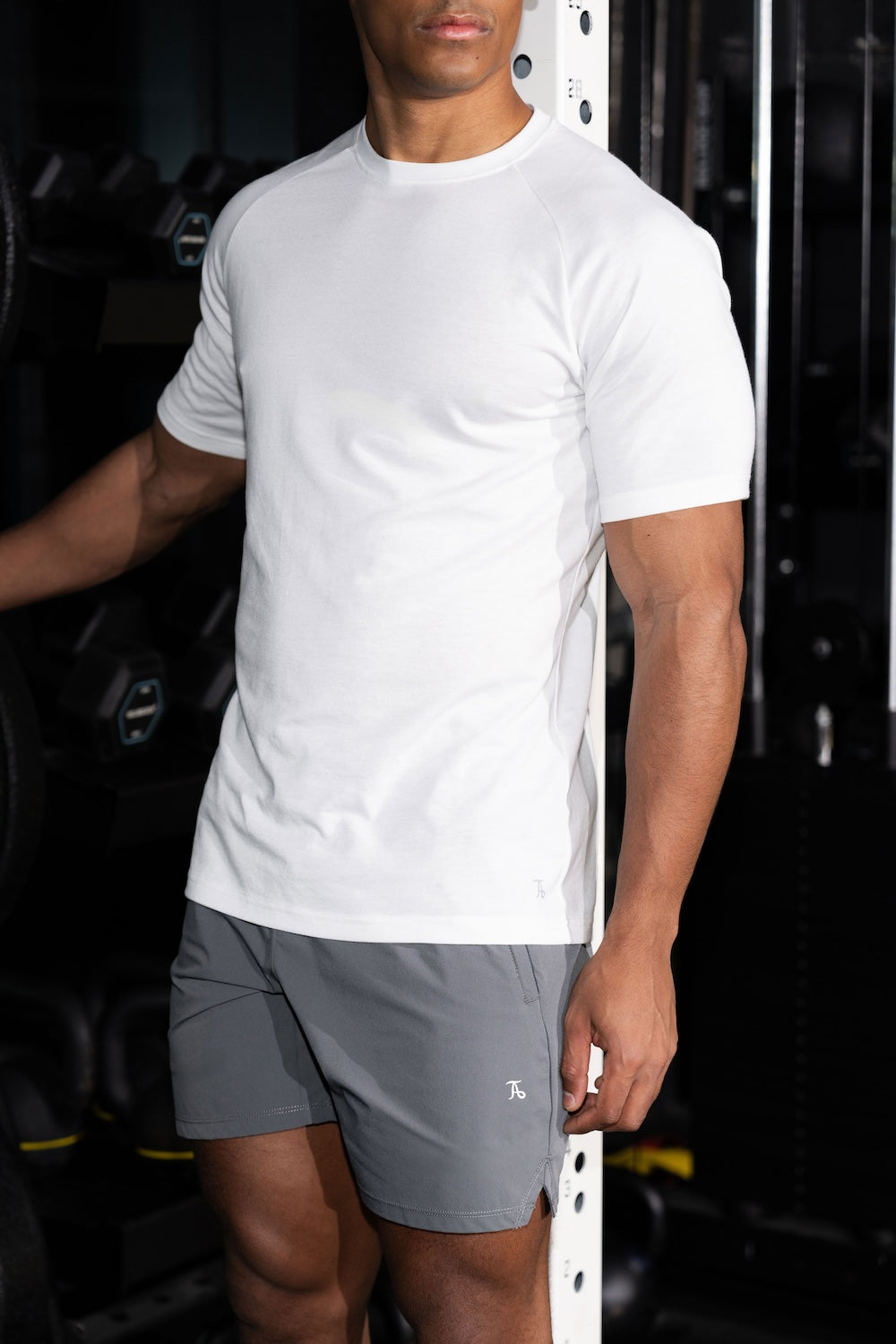 3 Pack Essential Training Top in White