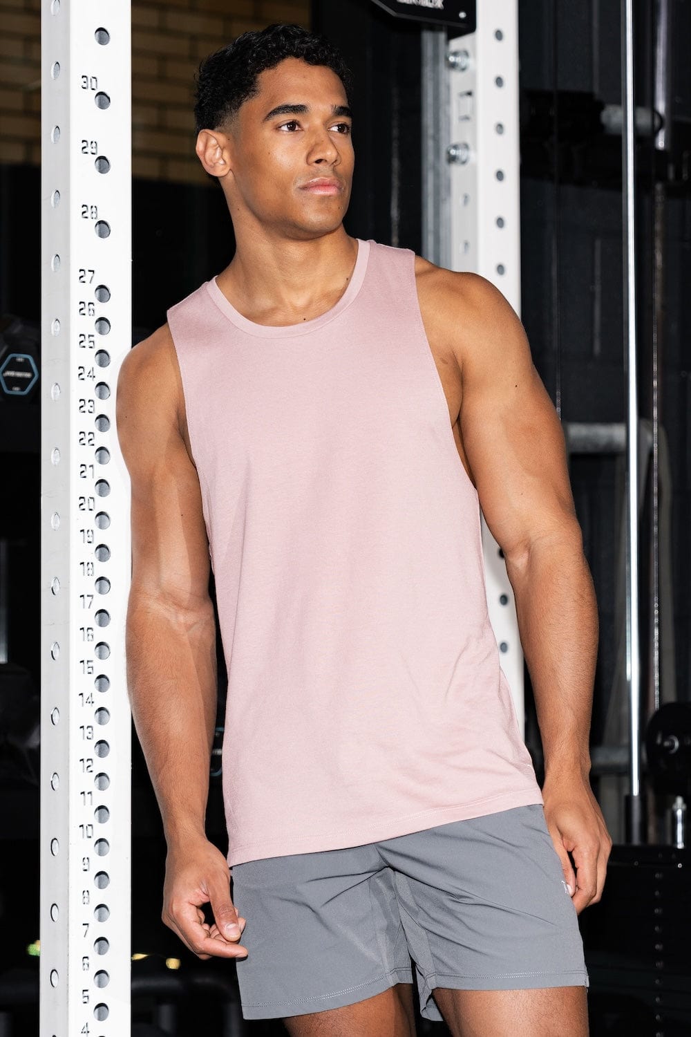 Essential Training Vest in Rose - TAILORED ATHLETE - ROW