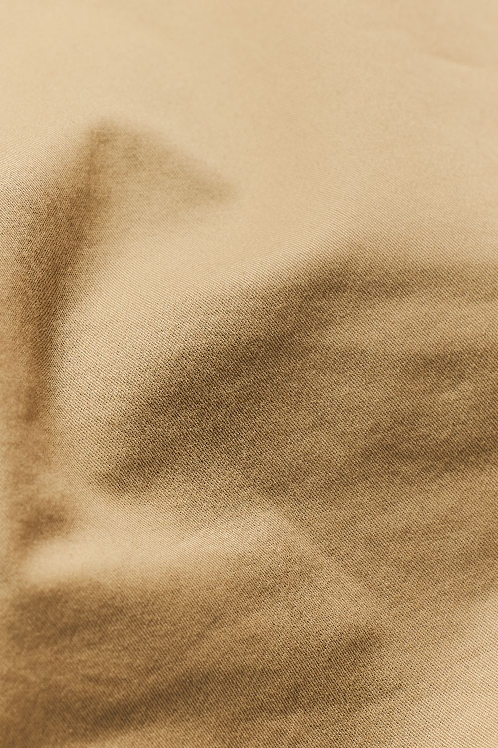 Muscle Fit Cotton Stretch Chino Trouser in Stone