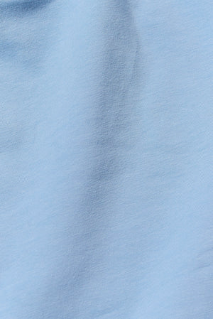 Muscle Fit Polo Shirt in Pale Blue