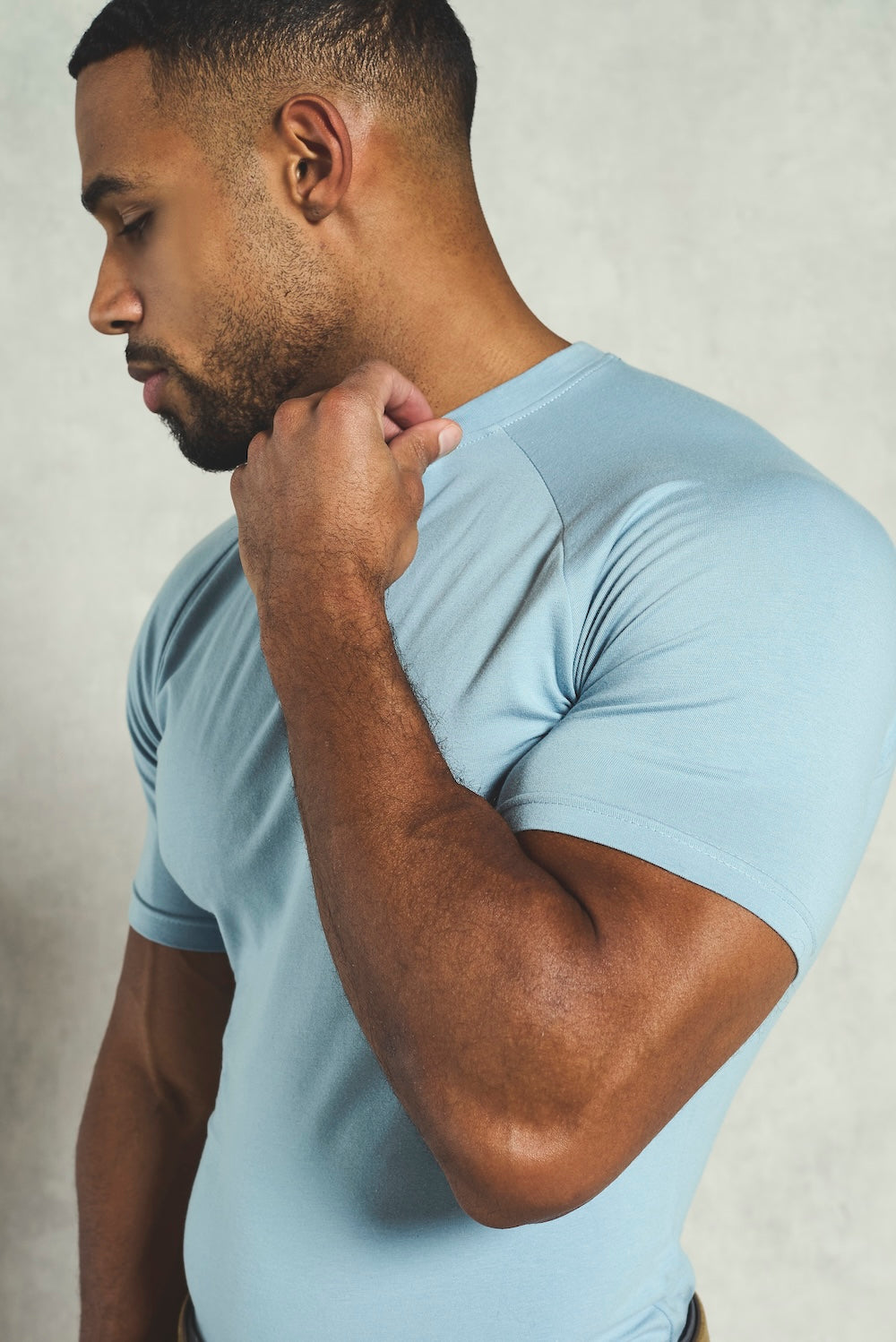 Muscle Fit T-Shirt in Blue