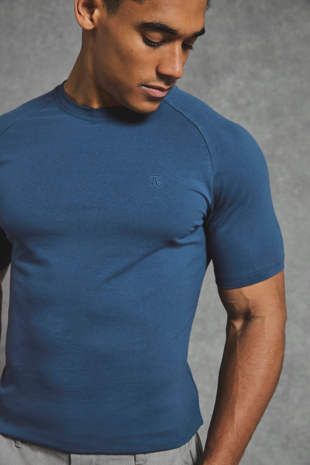Muscle Fit T-Shirt in Teal