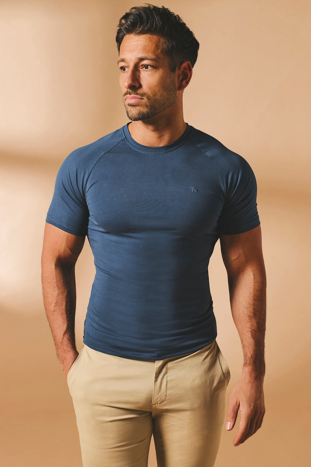 Muscle Fit T-Shirt in Teal