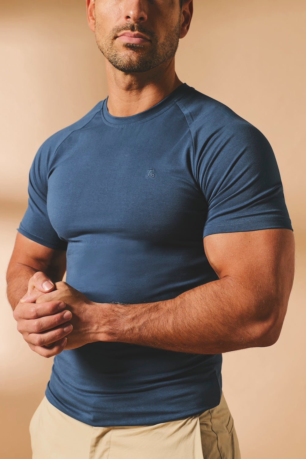 Muscle Fit T-Shirt in Teal
