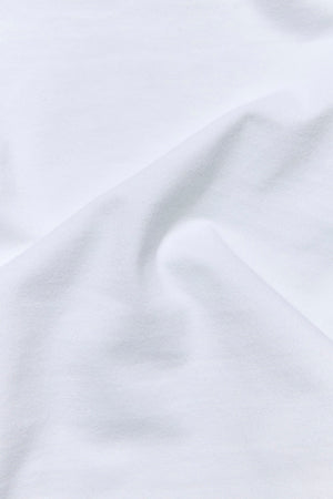 Muscle Fit V-Neck in White