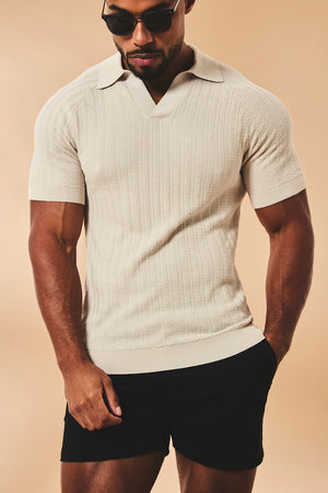 Muscle Fit Chino Shorts - Shorter Length in Black